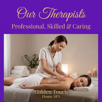 Professional home spa therapists providing massage service in Dubai Silicon Oasis